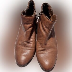 Women’s Sam Edelman Whiskey Leather Ankle Booties